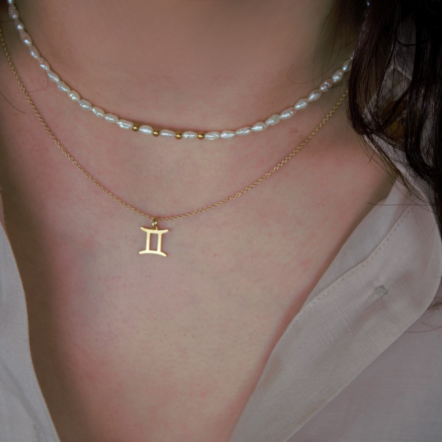 Collana "Astra" con Segno Zodiacale