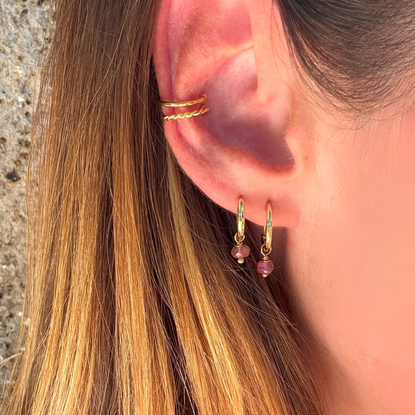 Orecchino Earcuff in Argento "Selene"