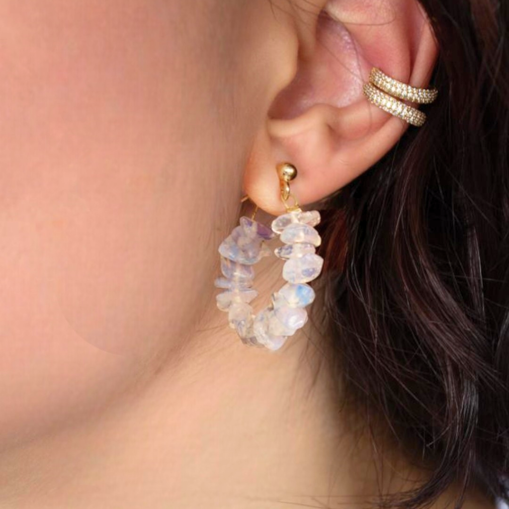 SET 2 EARCUFF + 1 COPPIA DI ORECCHINI LUMINA