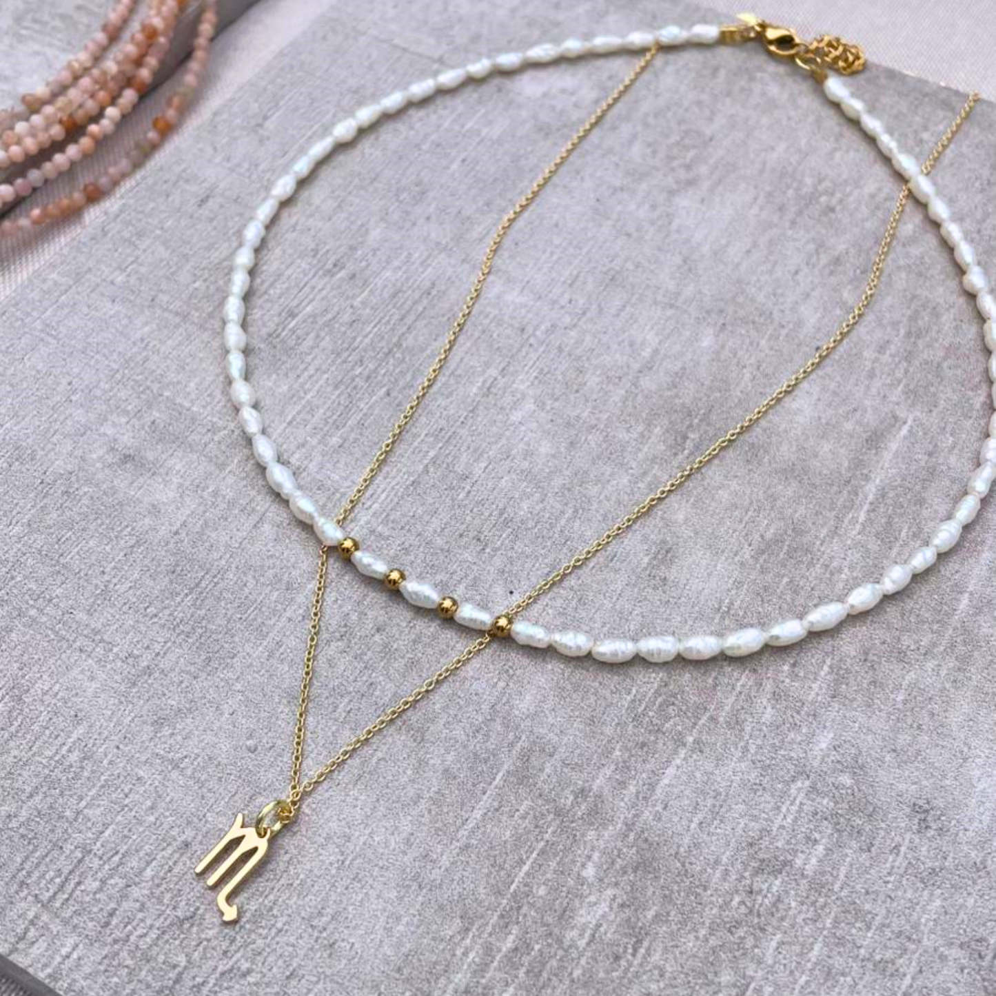Choker con Perle di Fiume Naturali "Diana"