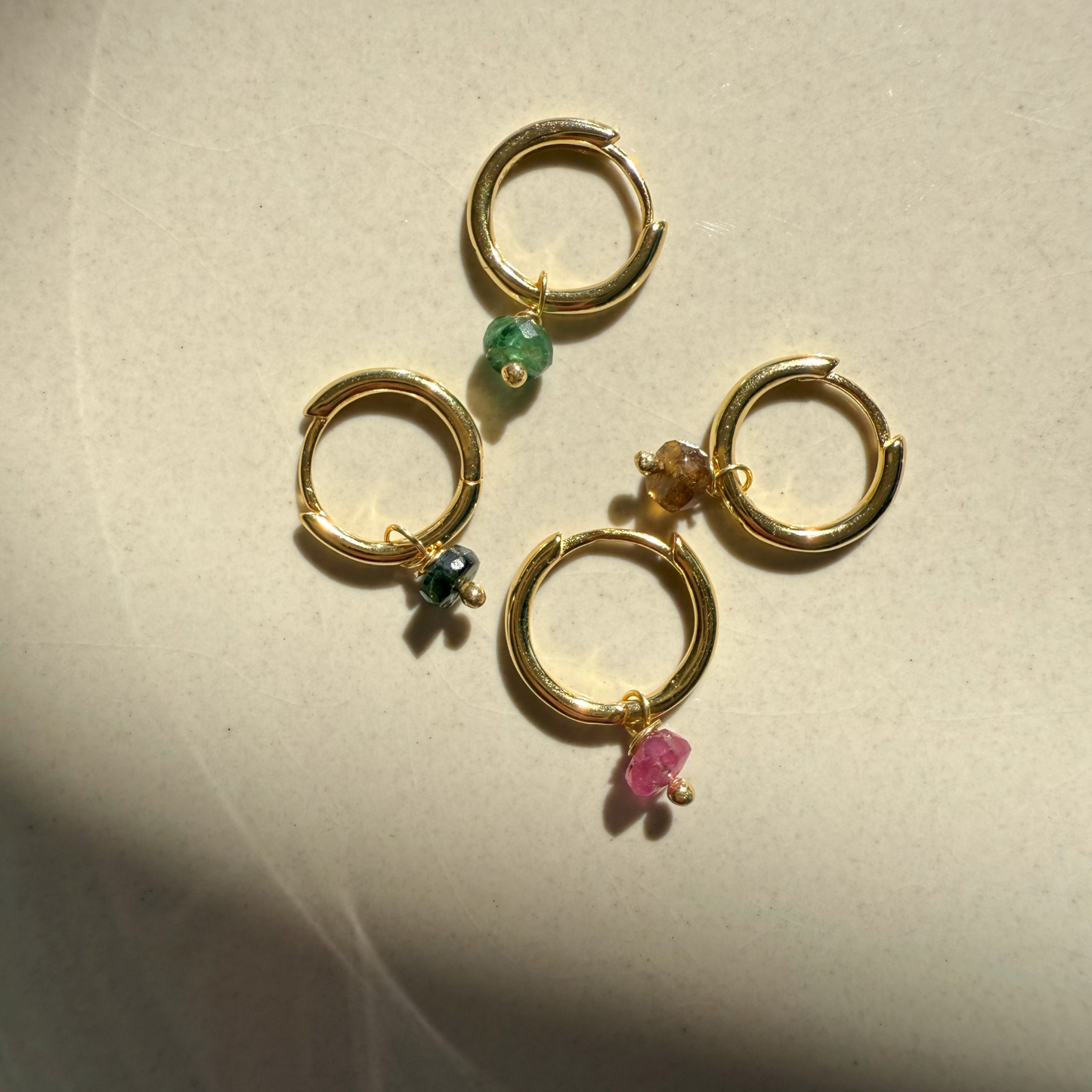 Orecchino Hoop in Argento "Aura"