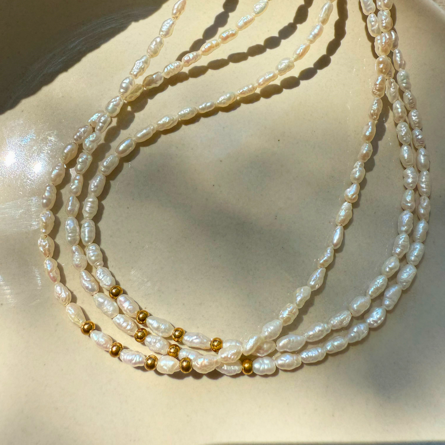 Choker con Perle di Fiume Naturali "Diana"