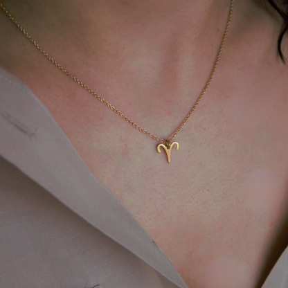 Collana "Astra" con Segno Zodiacale