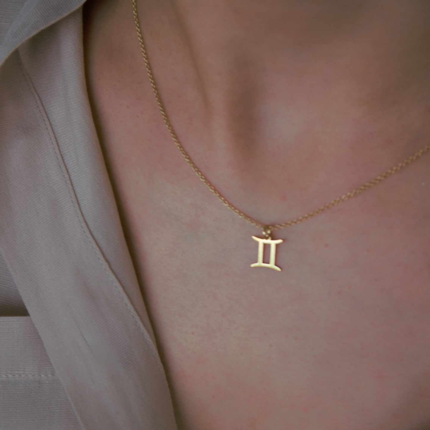 Collana "Astra" con Segno Zodiacale