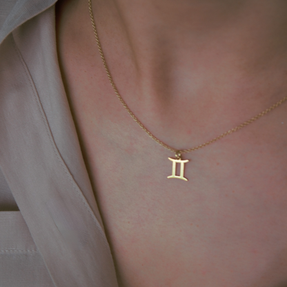 Collana "Astra" con Segno Zodiacale