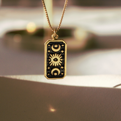 Collana "Arcana" Occhio Nero