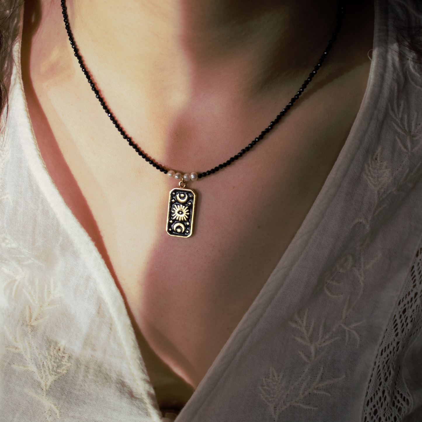 Collana "Arcana" Occhio Nero