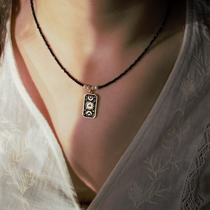 Collana "Arcana" Occhio Nero