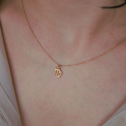 Collana "Astra" con Segno Zodiacale
