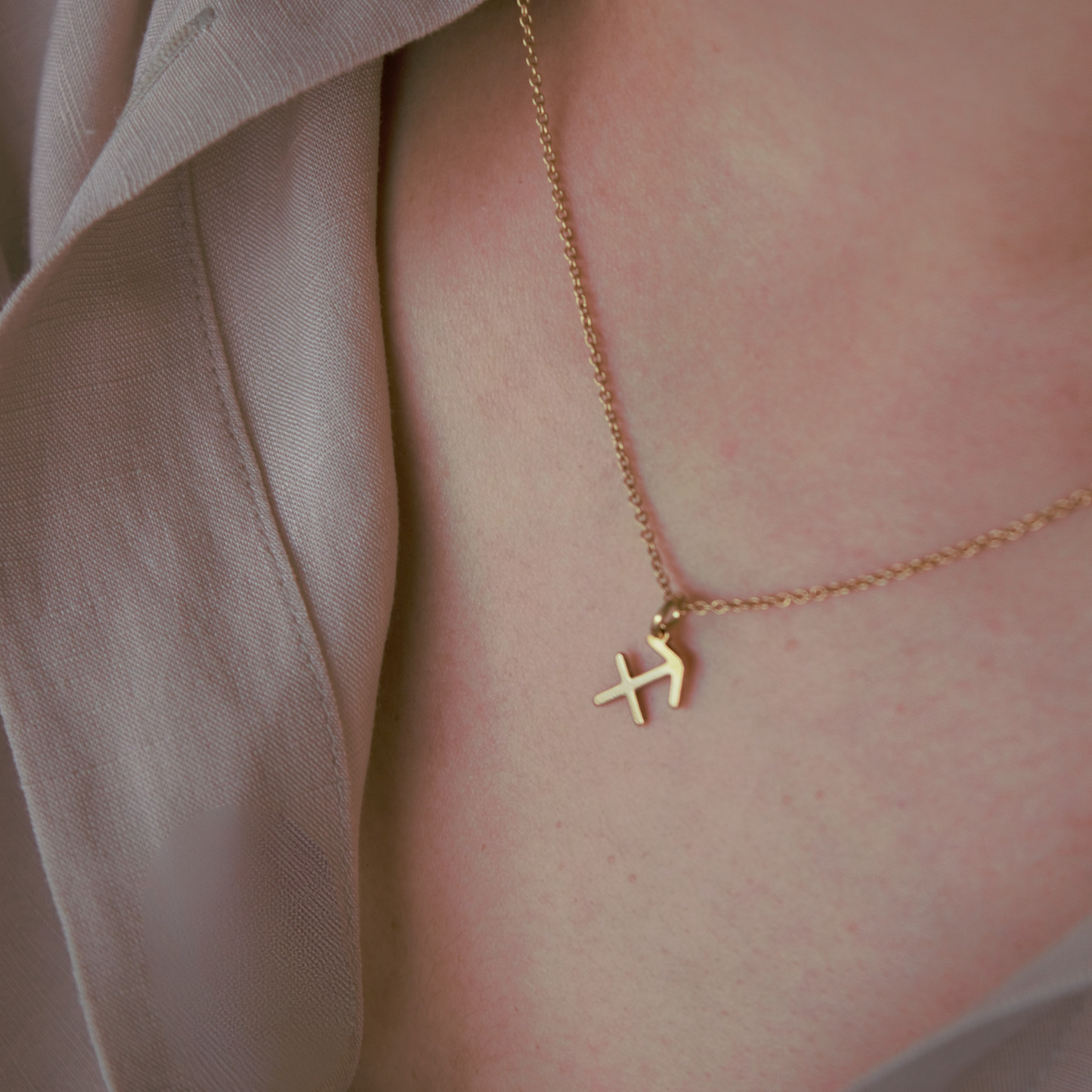 Collana "Astra" con Segno Zodiacale