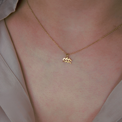 Collana "Astra" con Segno Zodiacale