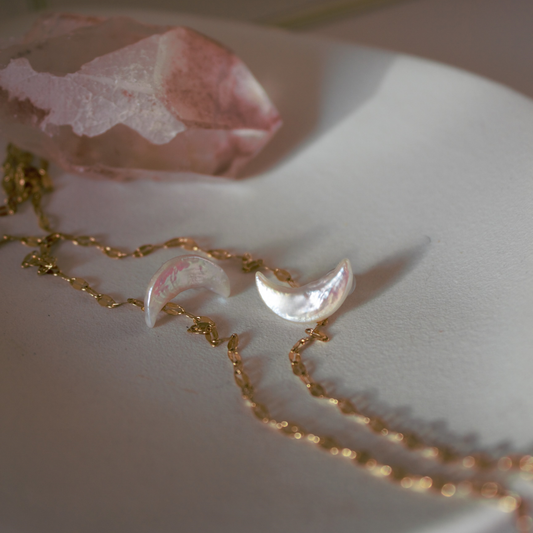 Orecchini & Perla Luna/Stella – Collezione Celestia