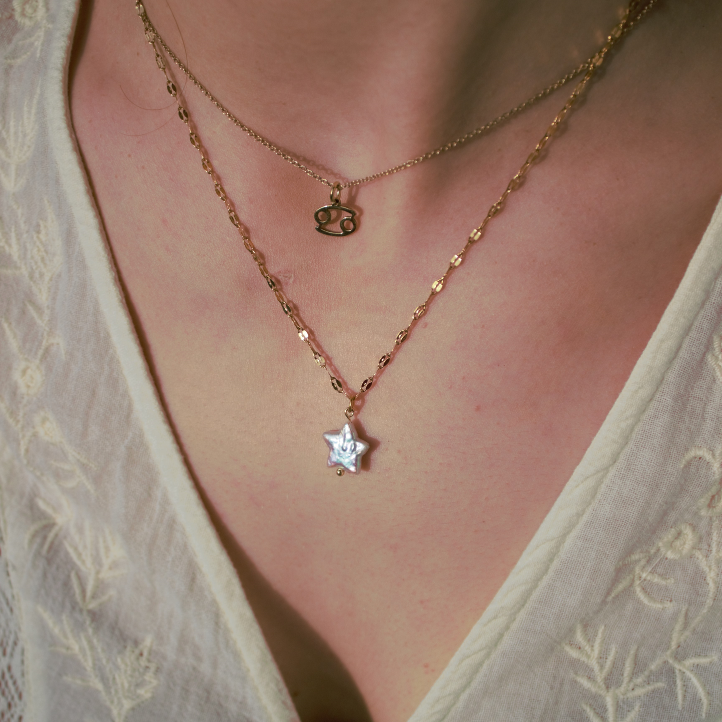 Collana & Perla A Luna/ Stella – Collezione Celestia