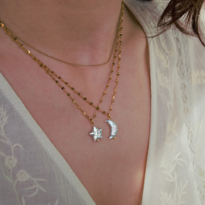 Collana & Perla A Luna/ Stella – Collezione Celestia