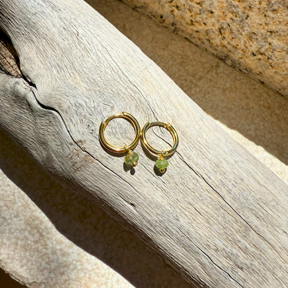 Orecchino Hoop in Argento "Aura"